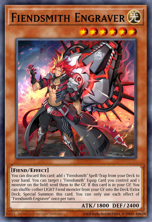 Fiendsmith Engraver - RA04-EN049 - Secret Rare - NM