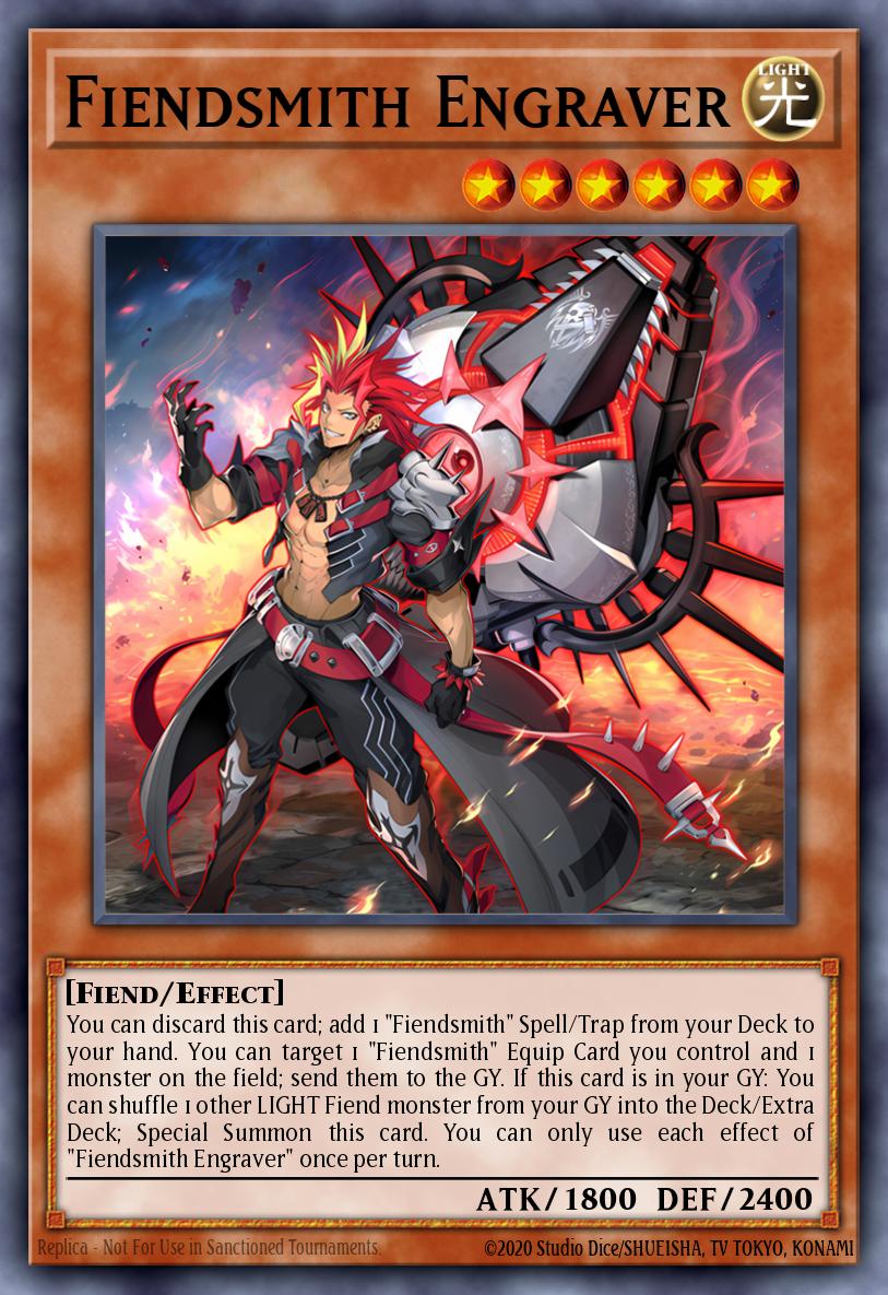Fiendsmith Engraver - RA04-EN049 - Ultimate Rare - NM