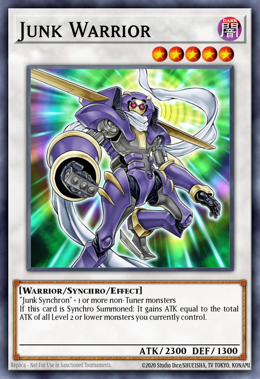 Junk Warrior - MZMI-EN000 - Quarter Century Secret Rare - NM