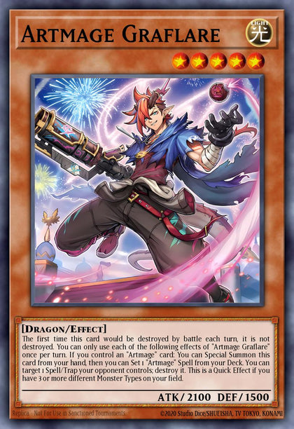 Artmage Graflare - DUAD-EN010 - Starlight Rare - NM