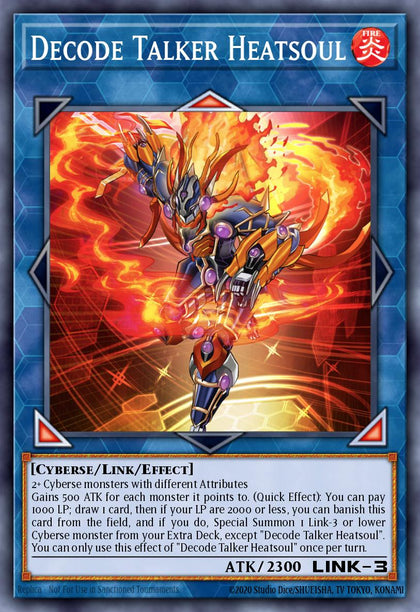 Decode Talker Heatsoul - RA01-EN048 - Collectors Rare - NM