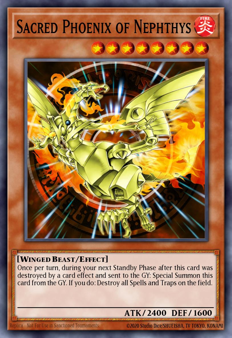 Sacred Phoenix of Nephthys - HISU-EN012 - Super Rare - NM