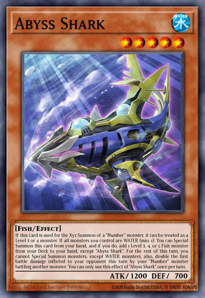 Abyss Shark - RA03-EN030 - Collectors Rare - NM