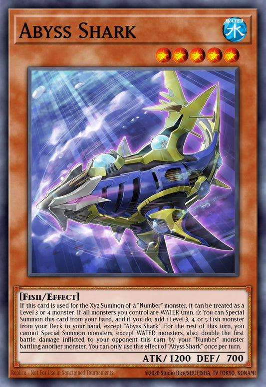 Abyss Shark - RA03-EN030 - Collectors Rare - NM