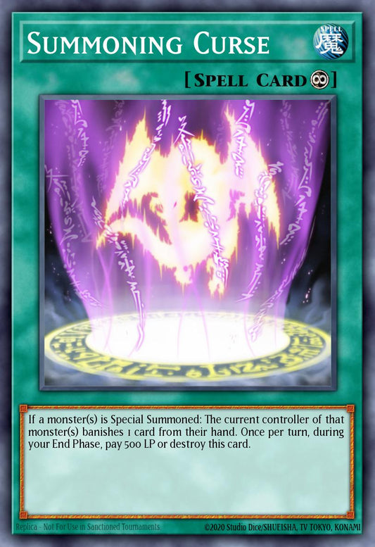 Summoning Curse - RA03-EN057 - Collectors Rare - NM