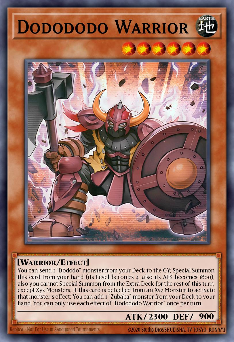 Dodododo Warrior - DUAD-EN004 - Starlight Rare - NM