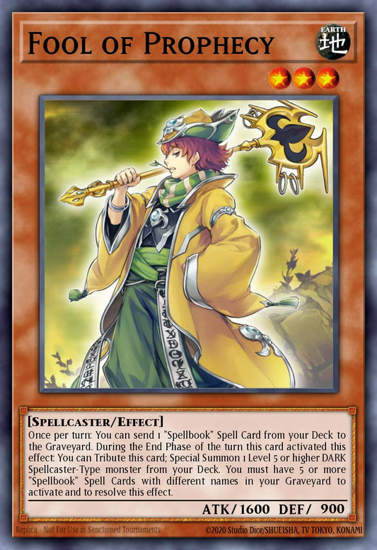 Fool of Prophecy - CBLZ-EN035 - Super Rare - NM