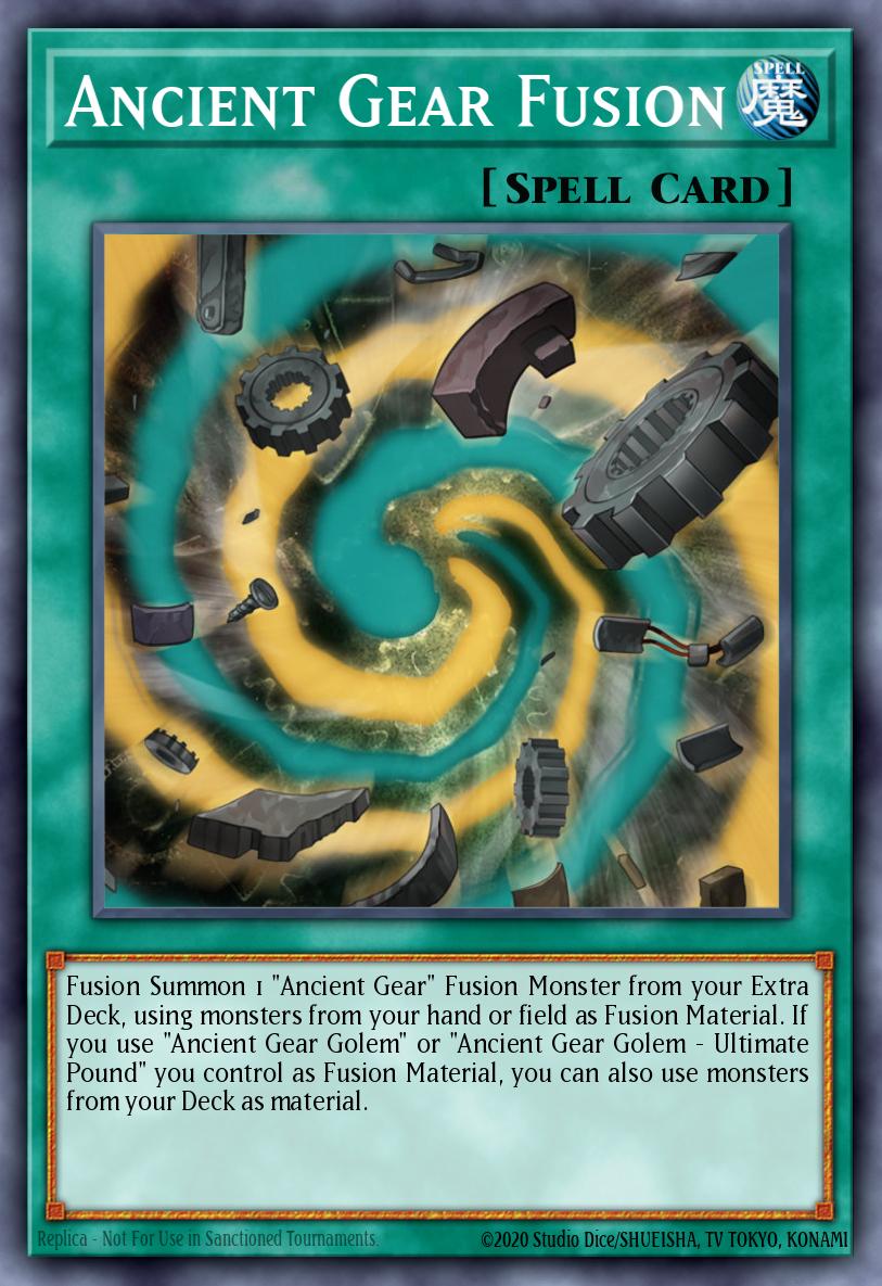 Ancient Gear Fusion - RA05-EN063 - Ultra Rare - NM