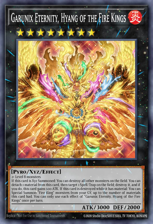 Garunix Eternity, Hyang of the Fire Kings - RA05-EN052 - Ultra Rare - NM
