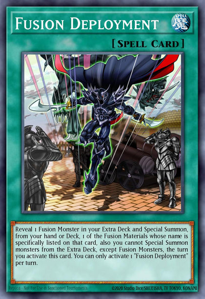 Fusion Deployment - RA02-EN065 - Quarter Century Secret Rare - NM
