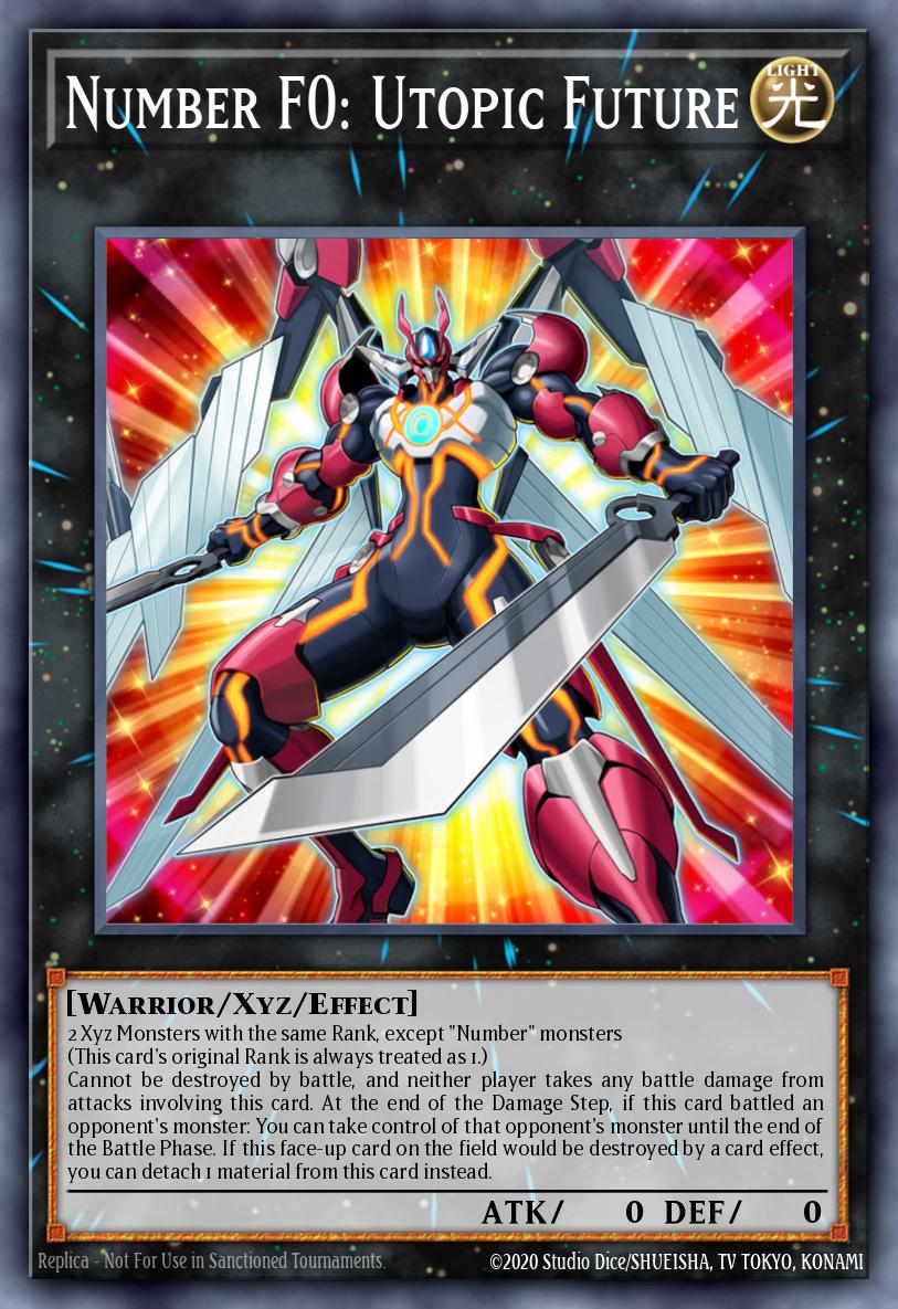 Number F0: Utopic Future - KICO-EN049 - Rare - NM