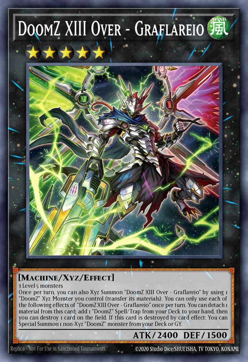 DoomZ XIII Over – Graflareio - BLZD-EN045 - Ultra Rare - NM