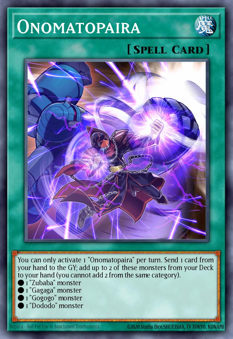 Onomatopaira - RA04-EN089 - Quarter Century Secret Rare - NM