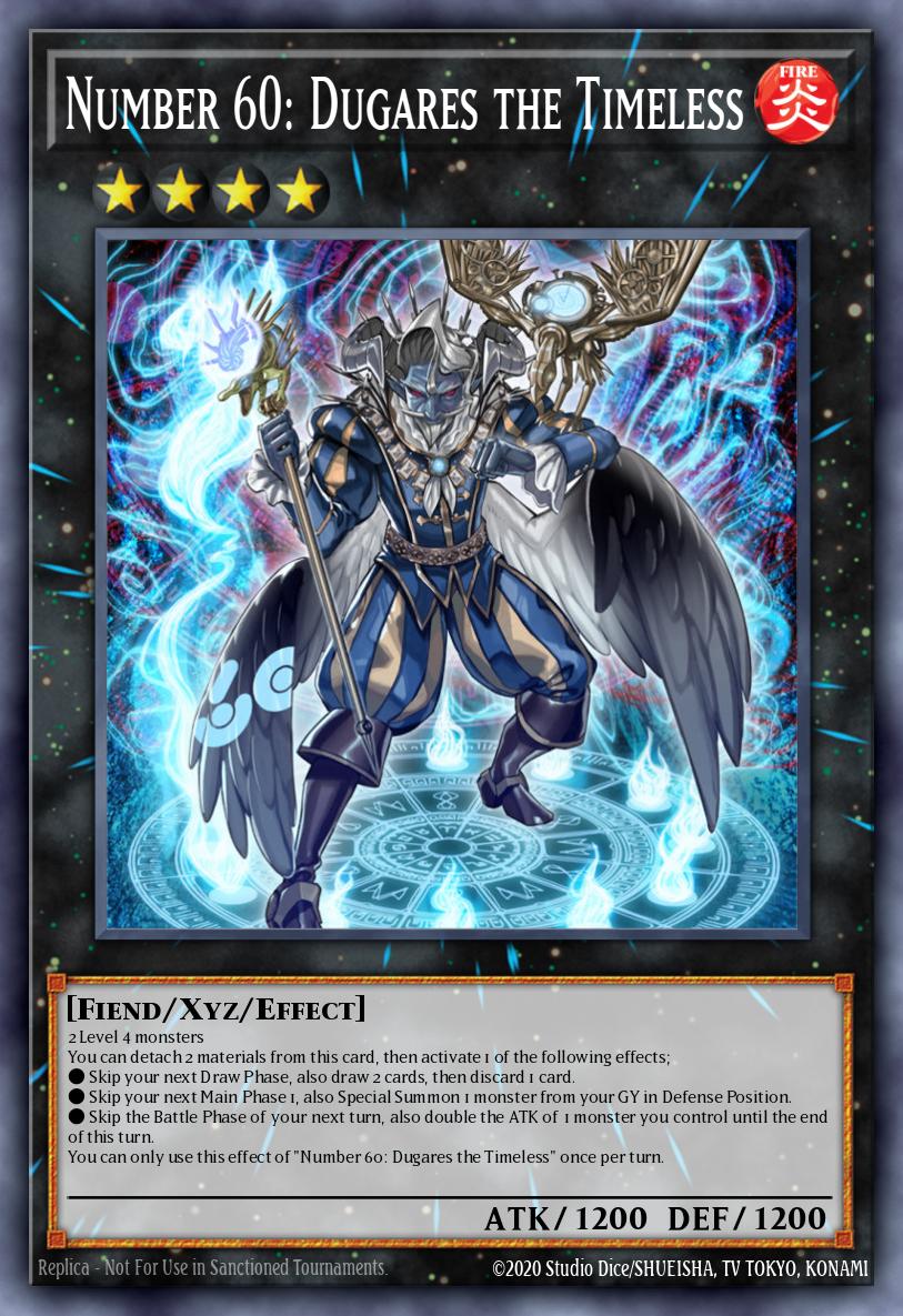 Number 60: Dugares the Timeless - RA02-EN037 - Secret Rare - NM