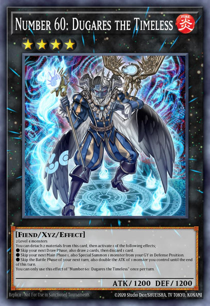 Number 60: Dugares the Timeless - RA02-EN037 - Super Rare - NM