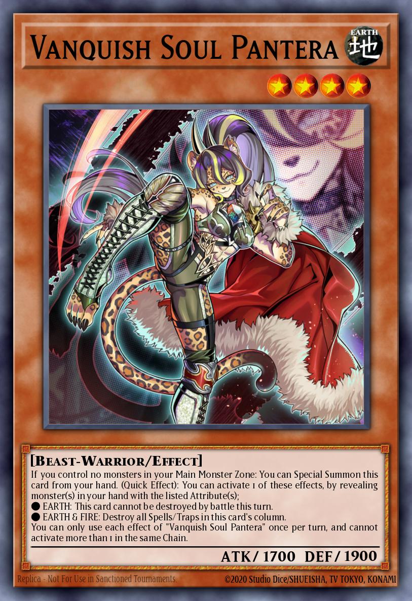 Vanquish Soul Pantera - RA04-EN044 - Quarter Century Secret Rare - NM