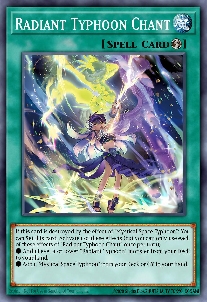 Radiant Typhoon Chant - DOOD-EN061 - Ultra Rare - NM
