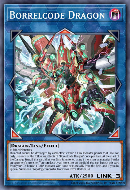 Borrelcode Dragon - MP25-EN040 - Starlight Rare - NM