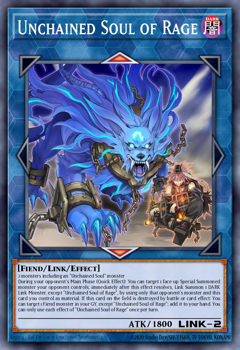 Unchained Soul of Rage - RA02-EN041 - Collectors Rare - NM