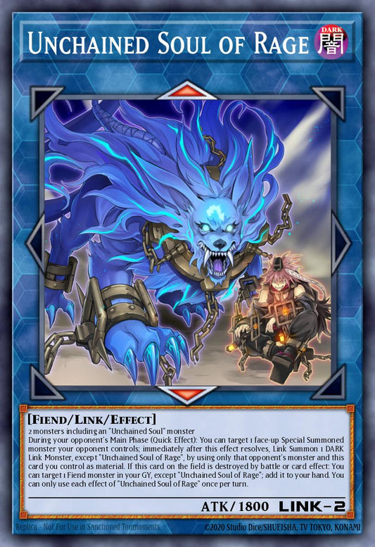 Unchained Soul of Rage - RA02-EN041 - Collectors Rare - NM
