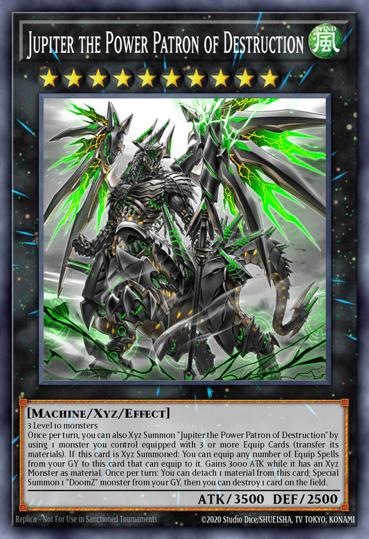 Jupiter the Power Patron of Destruction - DOOD-EN044 - Starlight Rare - NM