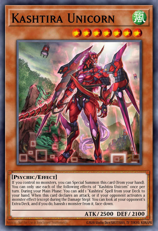 Kashtira Unicorn - RA05-EN025 - Starlight Rare - NM
