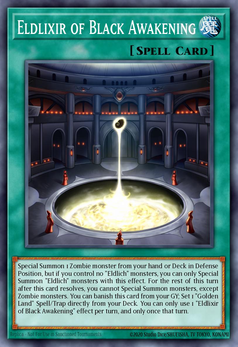 Eldlixir of Black Awakening - RA05-EN065 - Secret Rare - NM