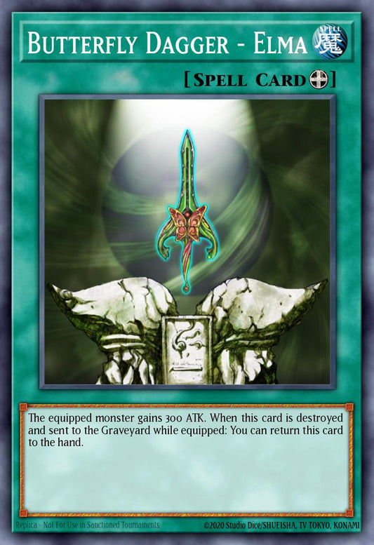Butterfly Dagger - Elma - DCR-EN032 - Super Rare - EX