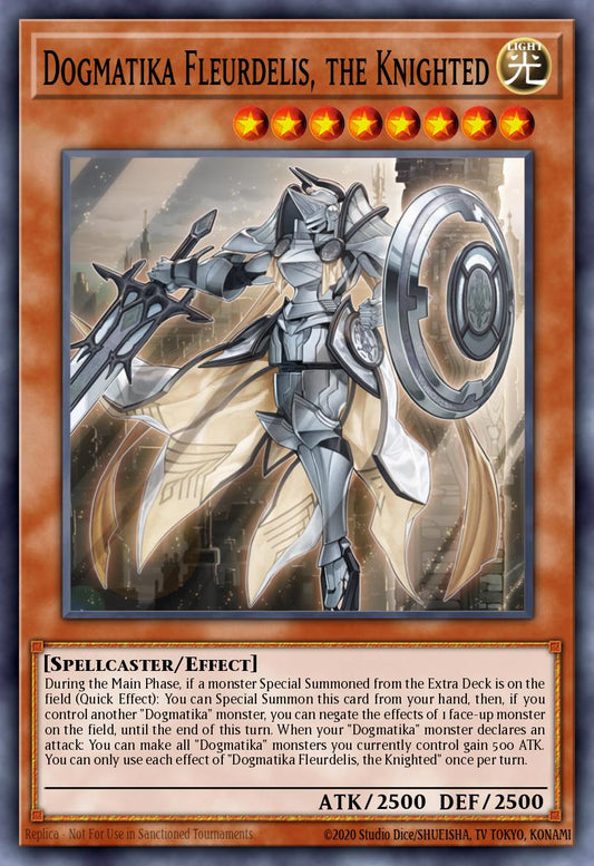 Dogmatika Fleurdelis, the Knighted - CH01-EN015 - Secret Rare - NM