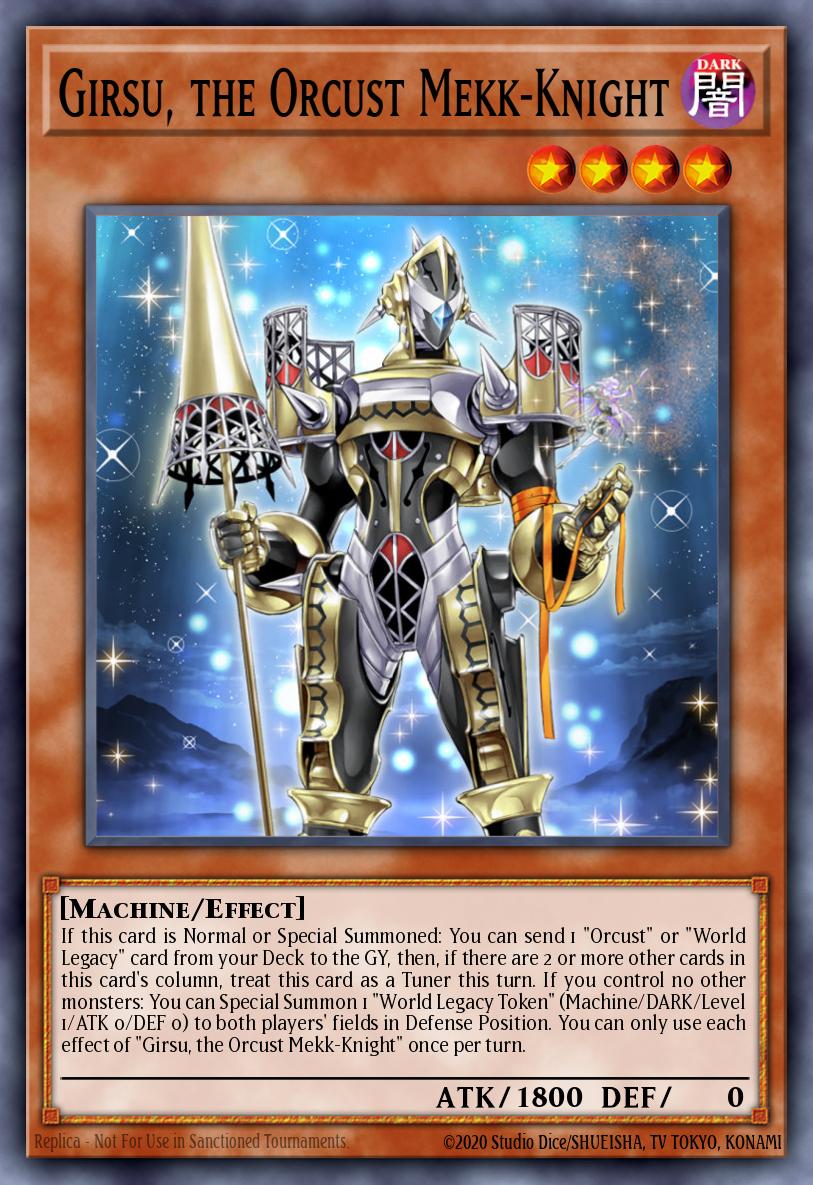 Girsu, the Orcust Mekk-Knight - ETCO-EN024 - Secret Rare - NM