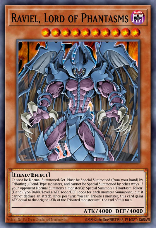 Raviel, Lord of Phantasms - CT03 - Secret Rare - NM