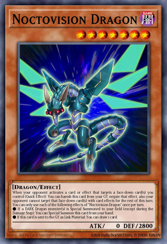 Noctovision Dragon - MP21-EN048 - Super Rare - NM