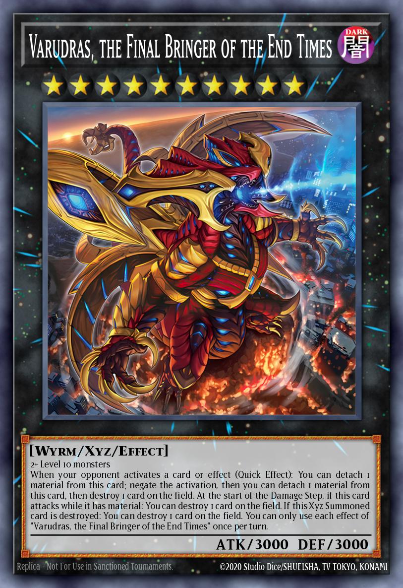 Varudras, the Final Bringer of the End Times - LEDE-EN045 - Secret Rare - NM