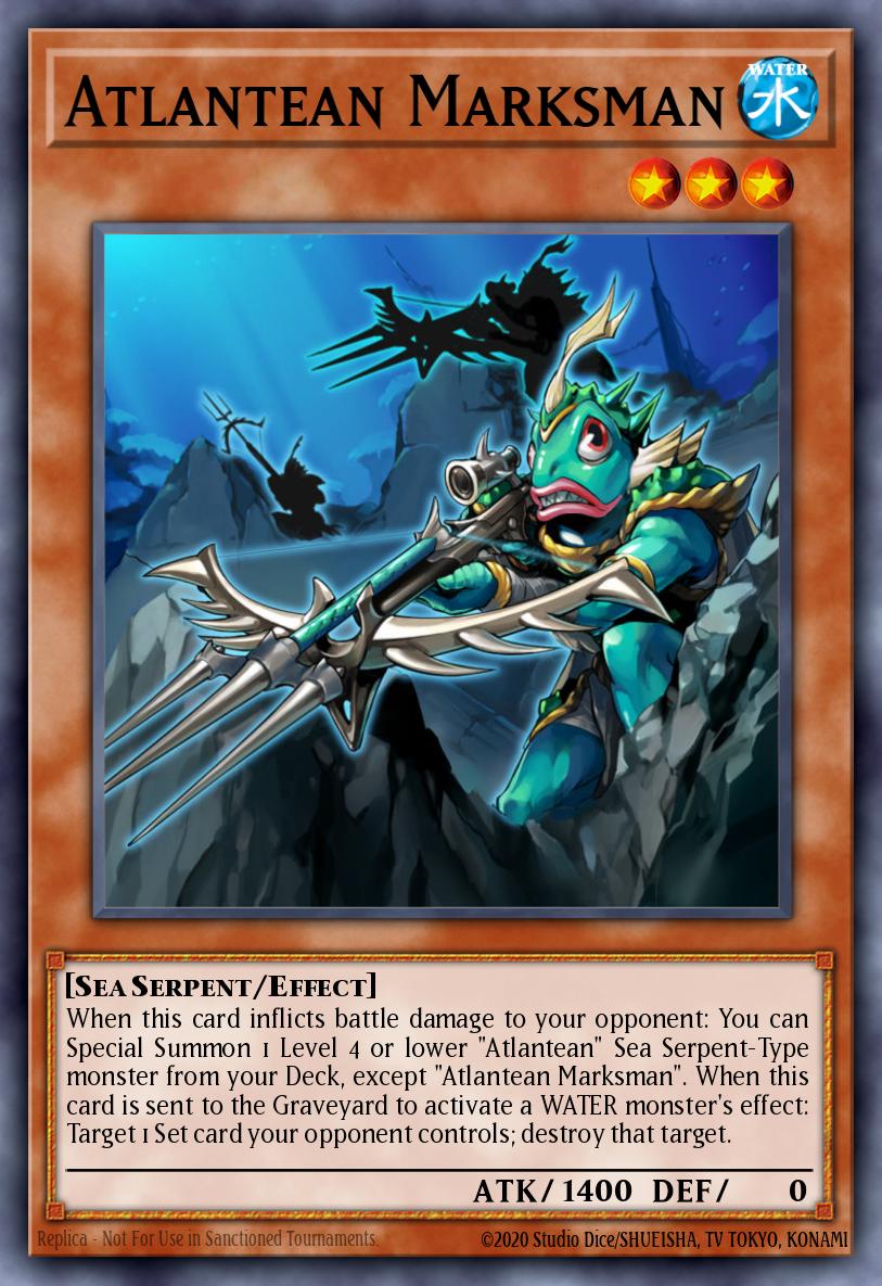 Atlantean Marksman - RA04-EN009 - Collectors Rare - NM
