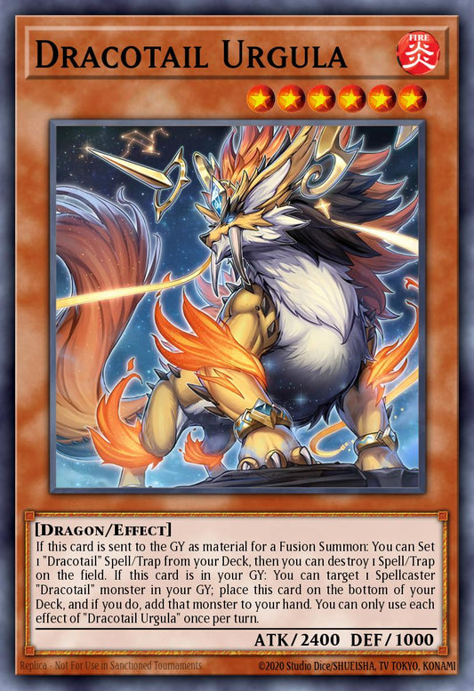 Dracotail Urgula - JUSH-EN004 - Rare - NM