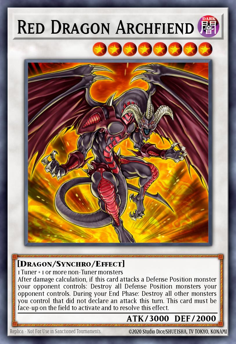 Red Dragon Archfiend - TDGS-EN041 - Ultimate Rare - LP