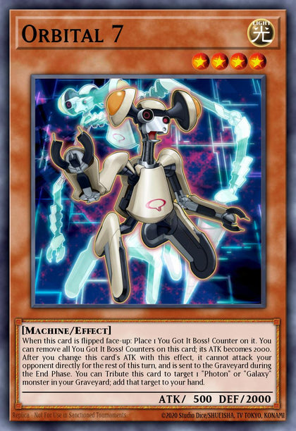 Orbital 7 - RA04-EN197 - Quarter Century Secret Rare - PO
