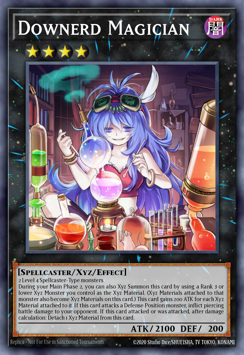 Downerd Magician - RA01-EN035 - Quarter Century Secret Rare - NM