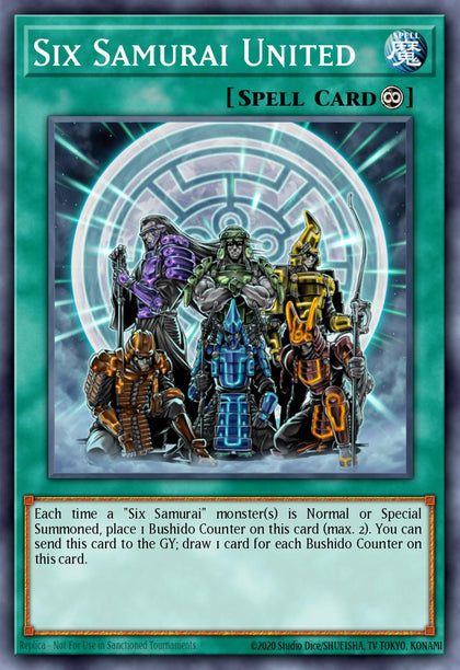 Six Samurai United - RA03-EN054 - Collectors Rare - NM