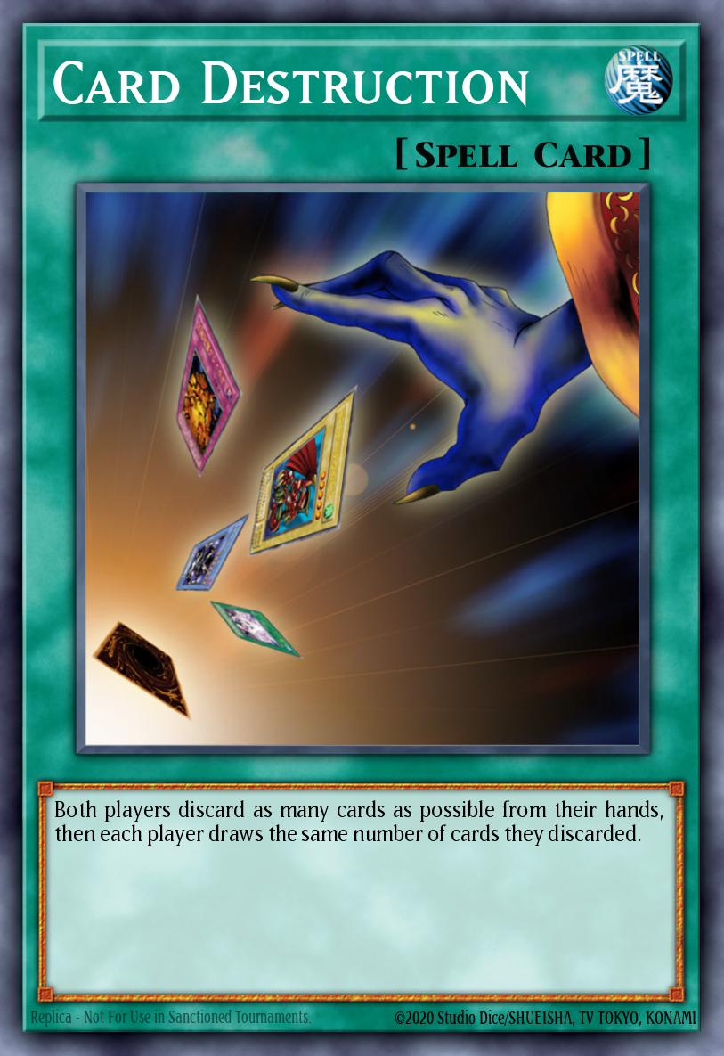 Card Destruction - SDY-EN038 - Super Rare - LP