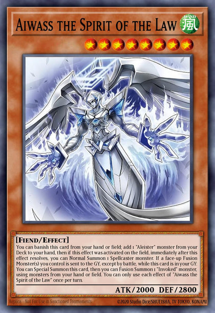 Aiwass, Divine Spirit of the Law - CORI EN016 - Super Rare - NM