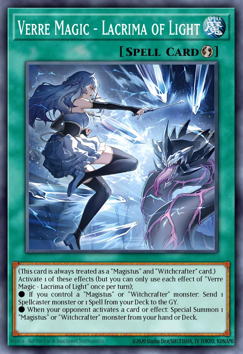 Verre Magic - Lacrima of Light - BLMM-EN046 - Secret Rare - NM