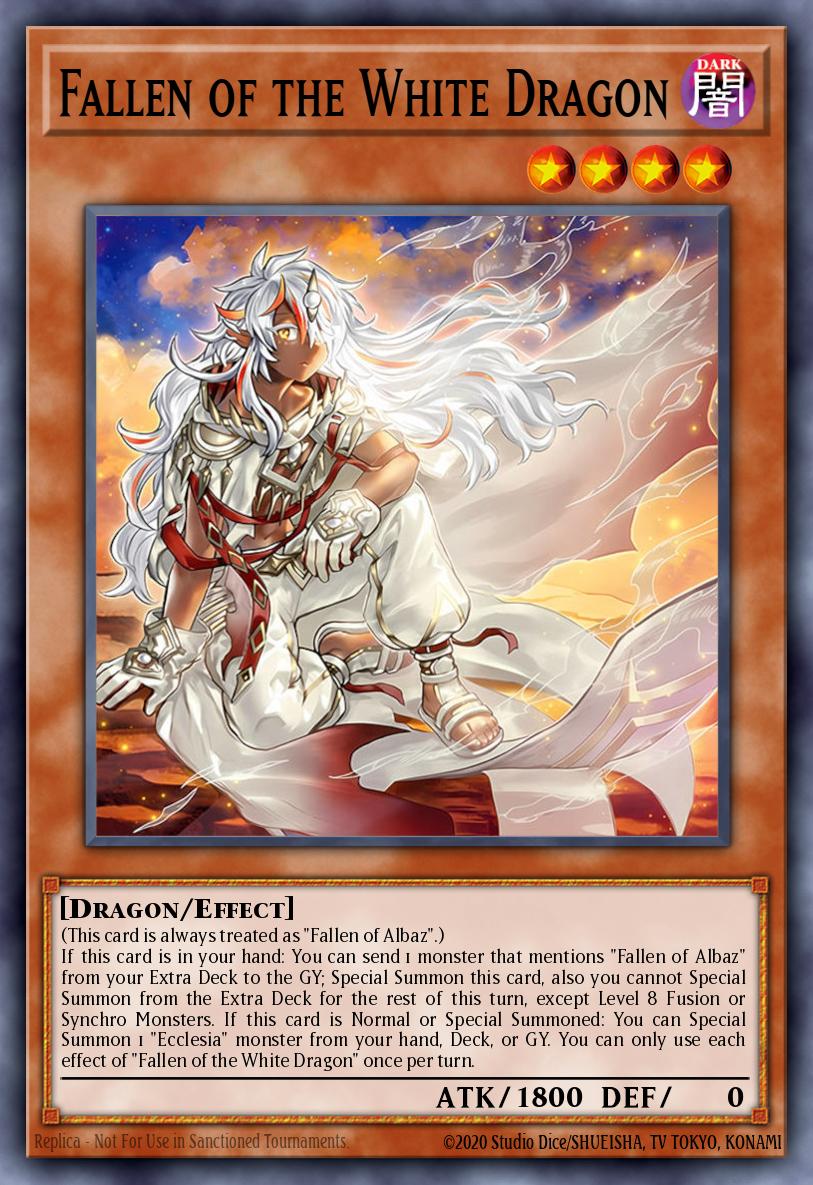 Fallen of the White Dragon - BPRO-EN024 - Secret Rare - NM