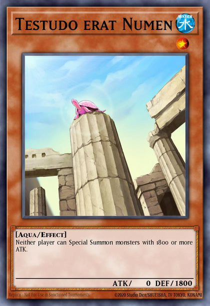 Testudo Erat Numen - OP21-EN014 - Common - EX