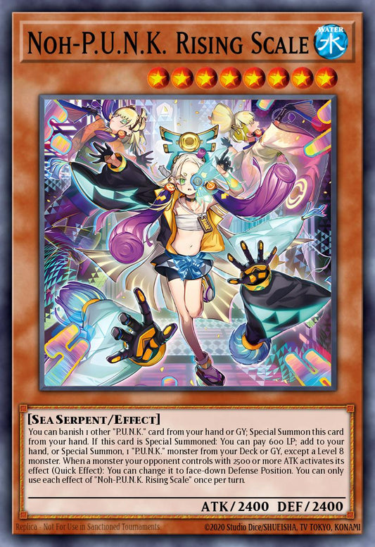 Noh-P.U.N.K. Rising Scale - BLMM-EN050 - Ultra Rare - NM