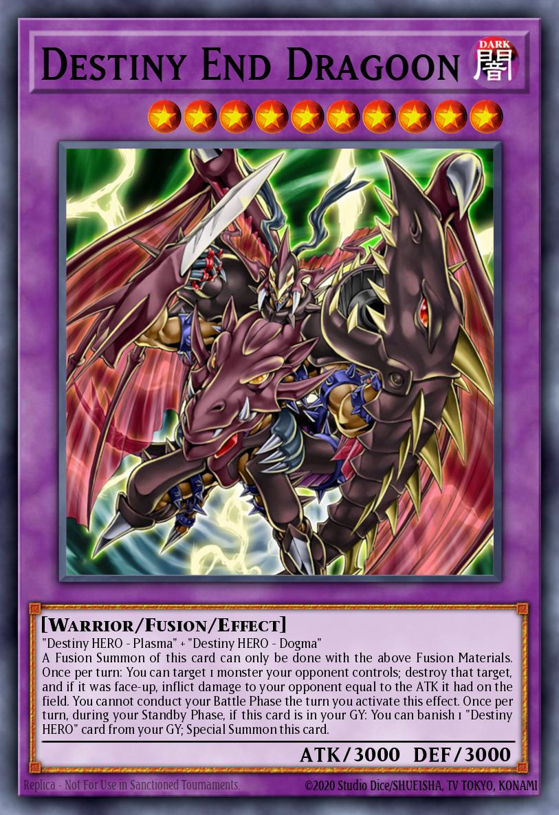 Destiny End Dragoon - DESO-EN013 - Super Rare - NM