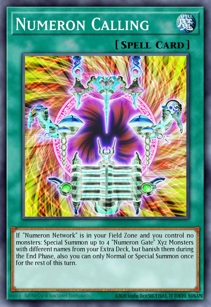 Numeron Calling - BLAR-EN027 - Secret Rare - NM