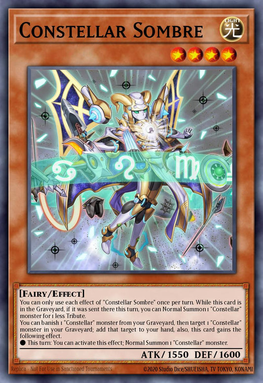 Constellar Sombre - LTGY-EN093 - Super Rare - EX