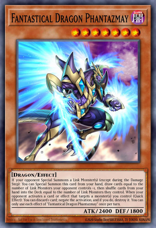 Fantastical Dragon Phantazmay - RA02-EN013 - Collectors Rare - NM