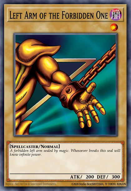 Left Arm of the Forbidden One - MP24-EN005 - Quarter Century Secret Rare - NM